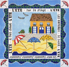 Cooper Oaks Design Summer Needlepoint Canvas