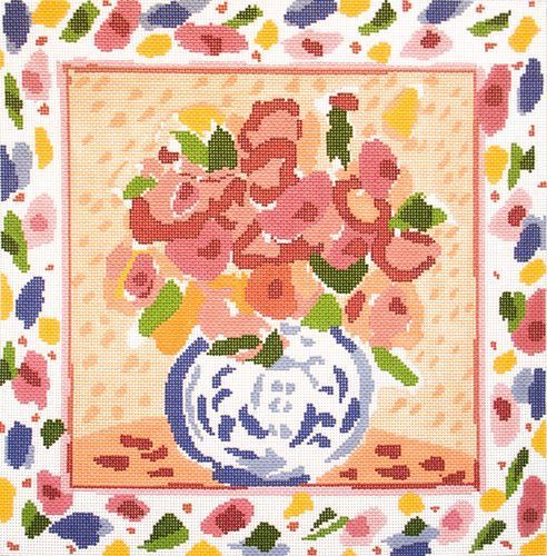 Cooper Oaks Design Garden Bouquet 0 5 Needlepoint Canvas