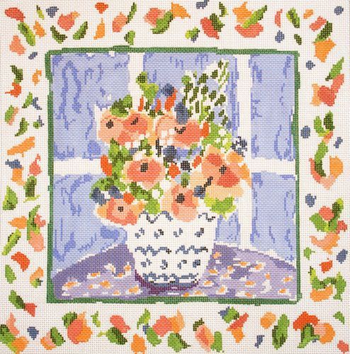 Cooper Oaks Design Bouquet For Annes Room Needlepoint Canvas