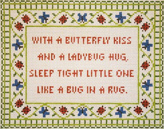 Cooper Oaks Design Butterfly Kiss Needlepoint Canvas