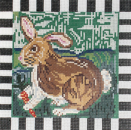 Cooper Oaks Design Rachel Rabbit Needlepoint Canvas