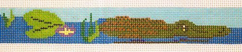 Cooper Oaks Design Alligator Belt Needlepoint Canvas