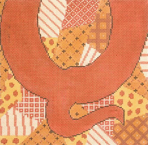 Cooper Oaks Design Quilt Needlepoint Canvas