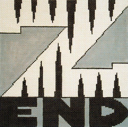 Cooper Oaks Design Z End Needlepoint Canvas