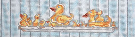 Cooper Oaks Design Bathtime Ducks Needlepoint Canvas