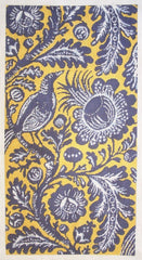 Birds of a Feather Batik Print Needlepoint Canvas