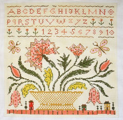 Birds of a Feather A Very Fine Sampler Needlepoint Canvas