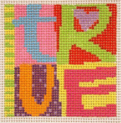 Birds of a Feather True Patch Needlepoint Canvas