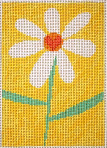 Birds of a Feather He Loves Me Needlepoint Canvas