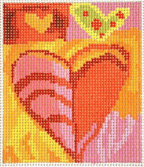 Birds of a Feather My Love Needlepoint Canvas