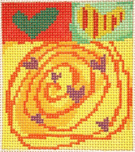 Birds of a Feather Dizzy Love Needlepoint Canvas