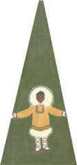 Cooper Oaks Design Eskimo Boy Needlepoint Canvas