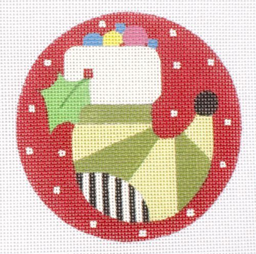 Melissa Shirley Designs Sock Needlepoint Canvas