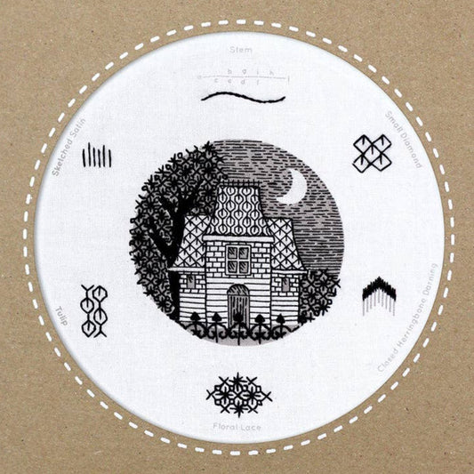 Kiriki Press Victorian House Embroidery Stitch Sampler