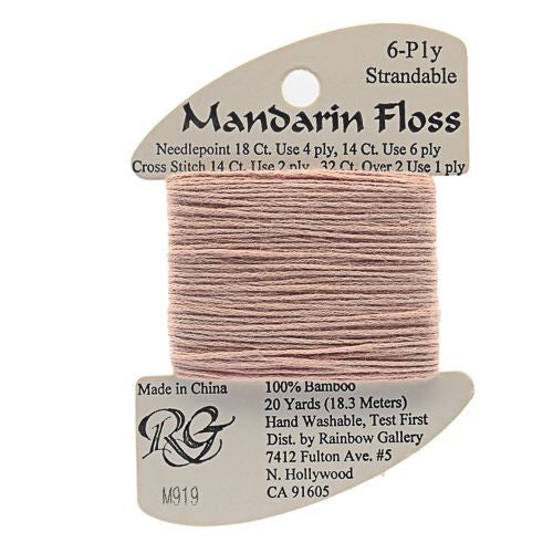 Rainbow Gallery Mandarin Floss - 919 Honey Bronze