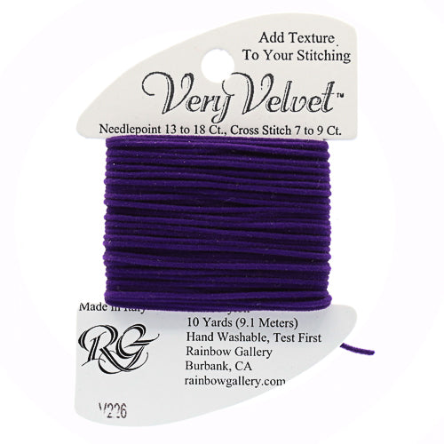 Rainbow Gallery Very Velvet - 226 Purple