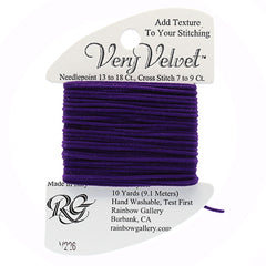 Rainbow Gallery Very Velvet - 226 Purple