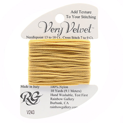 Rainbow Gallery Very Velvet - 243 Pale Golden Brown