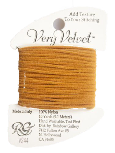 Rainbow Gallery Very Velvet - 244 Light Golden Brown