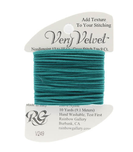 Rainbow Gallery Very Velvet - 249 Teal