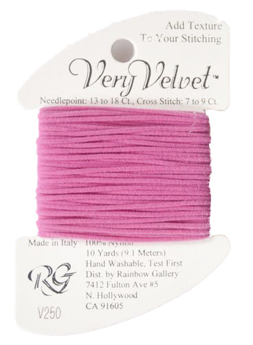 Rainbow Gallery Very Velvet - 250 Raspberry