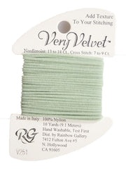 Rainbow Gallery Very Velvet - 251 Sage Green