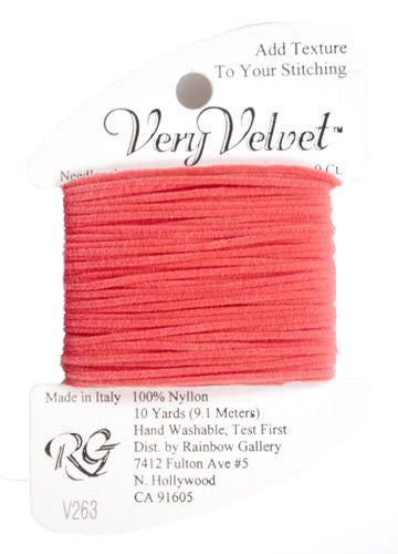 Rainbow Gallery Very Velvet - 263 Coral