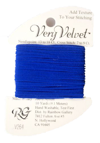 Rainbow Gallery Very Velvet - 264 Indigo Blue