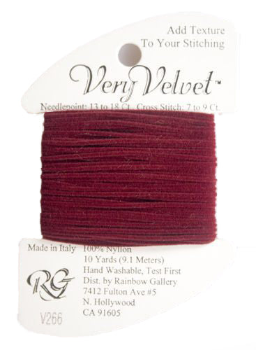 Rainbow Gallery Very Velvet - 266 Ruby