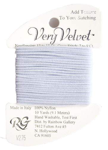 Rainbow Gallery Very Velvet - 275 Pearl Gray