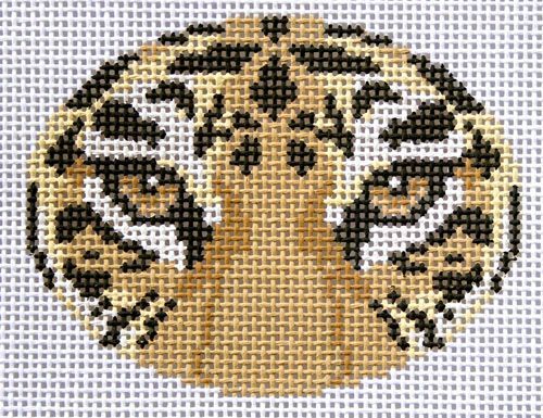 Rittenhouse Needlepoint Tiger Buckle Needlepoint Canvas