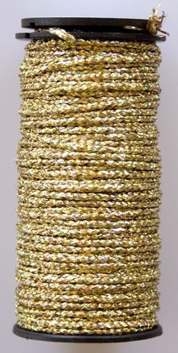 Kreinik Medium Braid #16 - 002L Chromo Gold