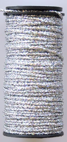 Kreinik Medium Braid #16 - 001L Solar Silver