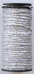 Kreinik Medium Braid #16 - 001L Solar Silver