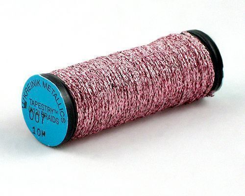 Kreinik Very Fine Braid #4 - 007L Power Pink