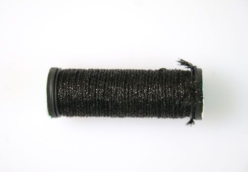 Kreinik Very Fine Braid #4 - 005L Blinding Black