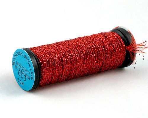 Kreinik Very Fine Braid #4 - 003L Robot Red