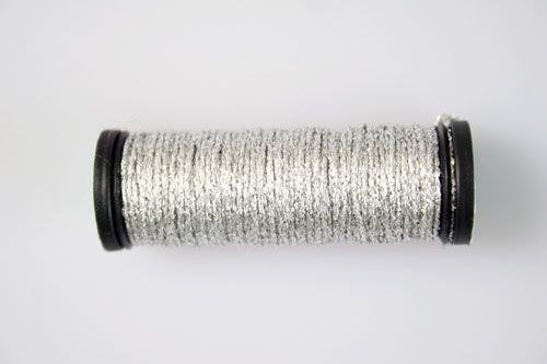 Kreinik Very Fine Braid #4 - 001L Solar Silver