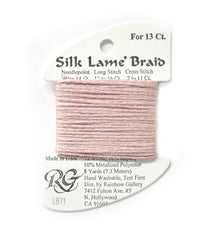 Rainbow Gallery Silk Lame Braid 13 - 071 Peach