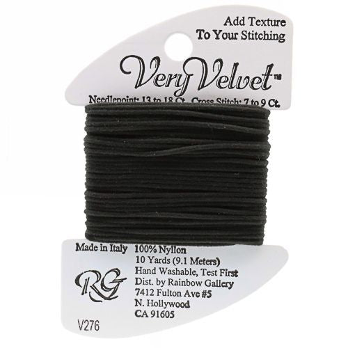 Rainbow Gallery Very Velvet - 276 Charcoal