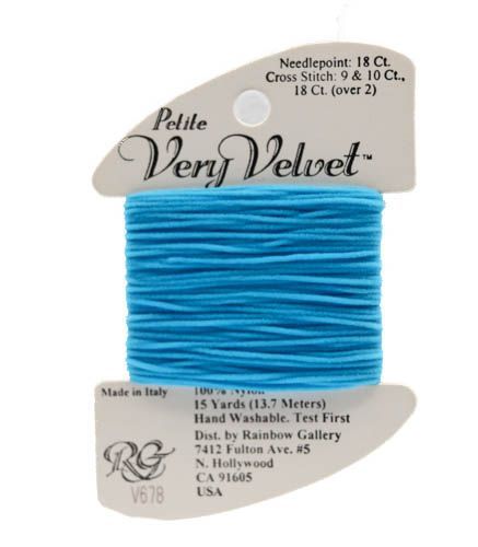 Rainbow Gallery Petite Very Velvet - 678 Turquoise