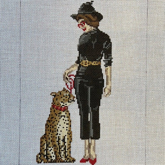 The Gingham Stitchery Kate Woodward Lauren And Linda Needlepoint Canvas