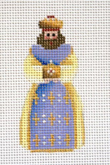 Rebecca Wood Designs Blue Magi Needlepoint Canvas