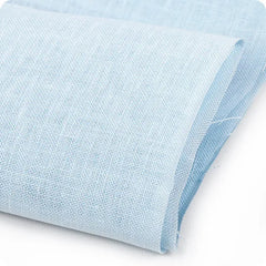 28 ct Cashel Linen Cross Stitch Fabric by Zweigart - Ice Blue
