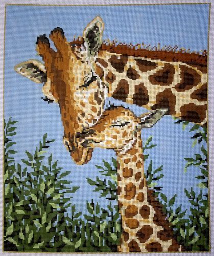 Fleur de Paris Corp Love Lasts Long Needlepoint Canvas