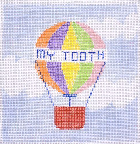 Winnetka Stitchery Balloon Tooth Fairy Needlepoint Canvas