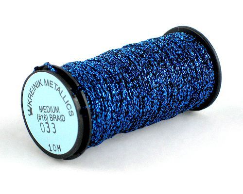 Kreinik Medium Braid #16 - 033 Royal Blue