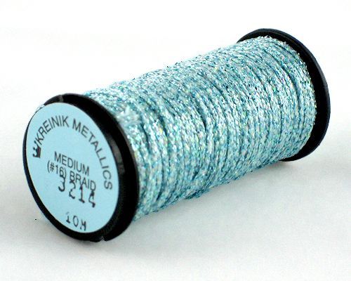 Kreinik Medium Braid #16 - 3214 Blue Zircon