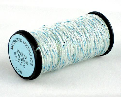 Kreinik Medium Braid #16 - 1432 Blue Ice