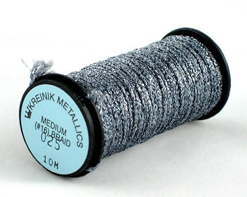 Kreinik Medium Braid #16 - 025 Grey